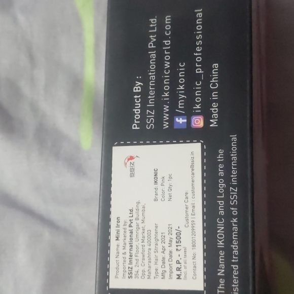 Brand new IKONIC straightner - Picture 4 of 4